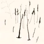 Winter Garden, Sumi ink", 2023